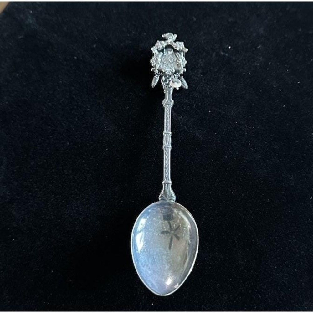 Vintage Collectable Articulated Cuckoo Clock‎ Souvenir Spoon Germany
